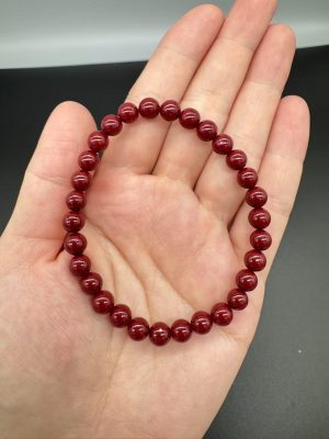 Cinnabar Bracelet: 6mm with or without Pixiu